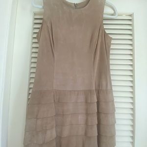 Etcetera suede dress